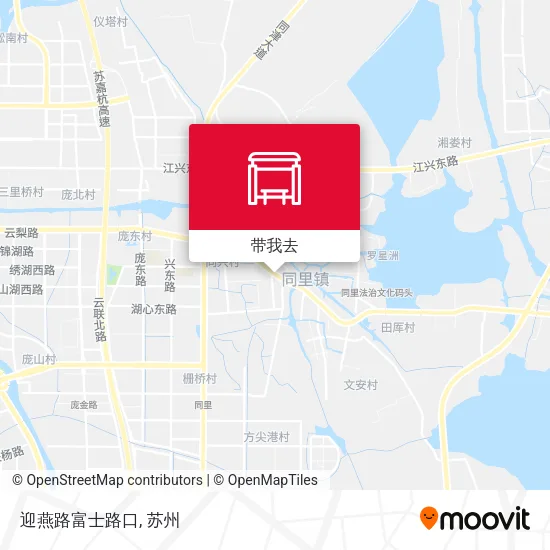 迎燕路富士路口地图