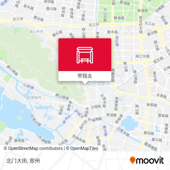 北门大街地图