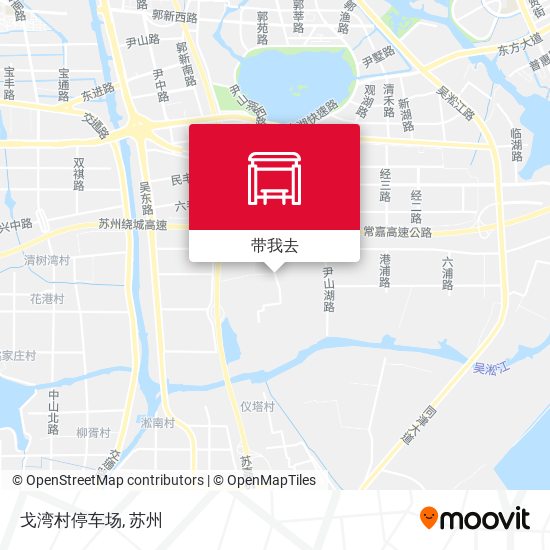 戈湾村停车场地图