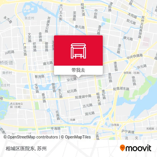 相城区医院东地图