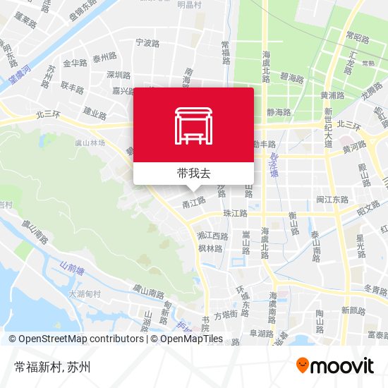 常福新村地图