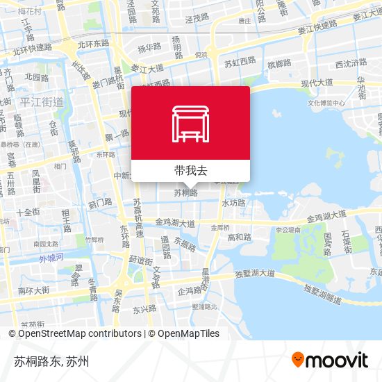 苏桐路东地图
