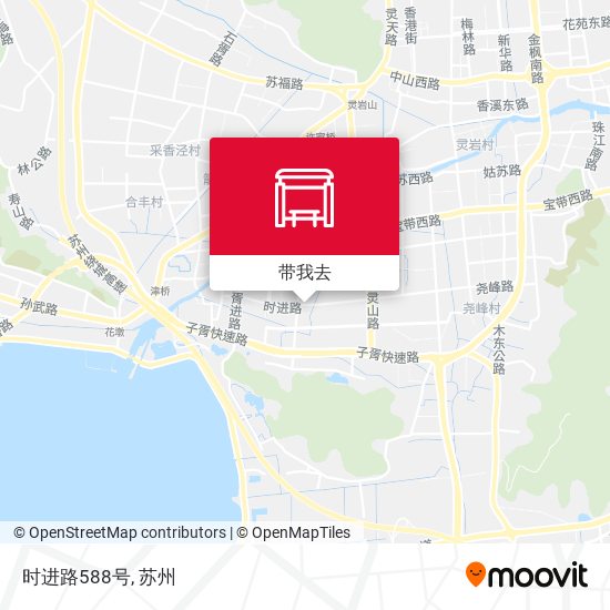 时进路588号地图