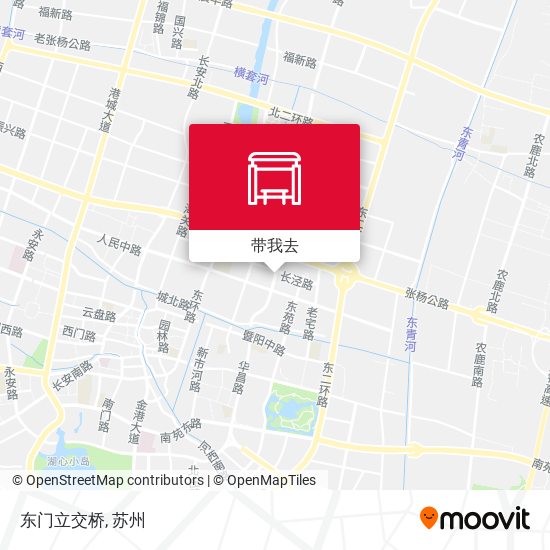 东门立交桥地图