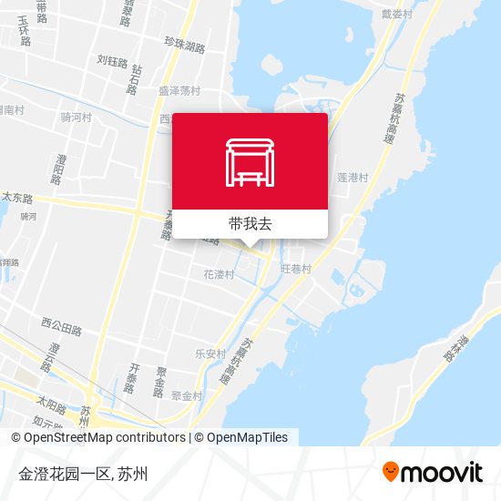 金澄花园一区地图