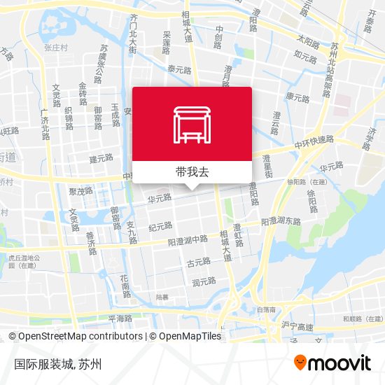国际服装城地图