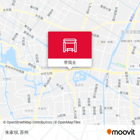 朱家坝地图