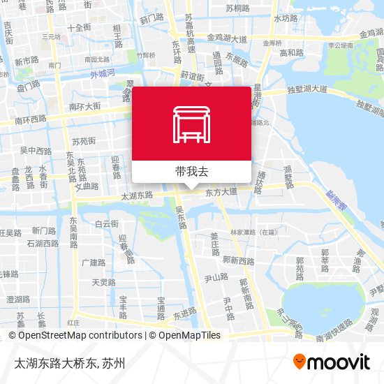 太湖东路大桥东地图