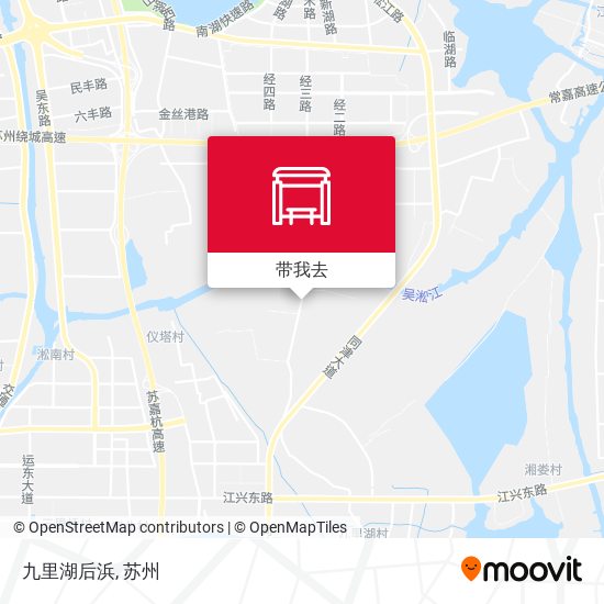 九里湖后浜地图