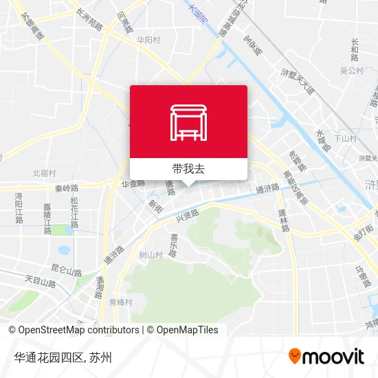 华通花园四区地图