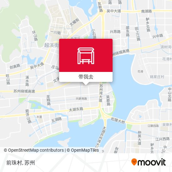 前珠村地图
