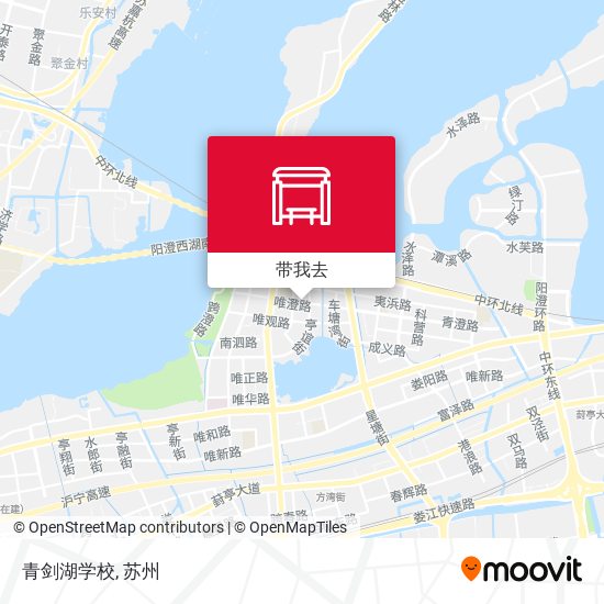 青剑湖学校地图