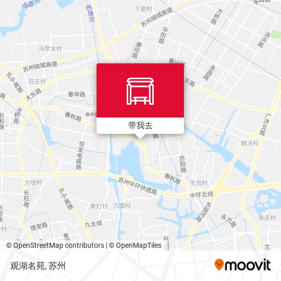 观湖名苑地图