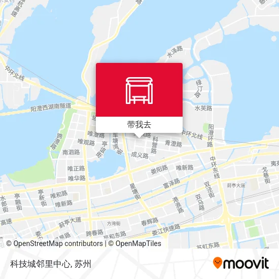 科技城邻里中心地图