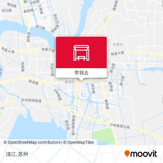 清江地图