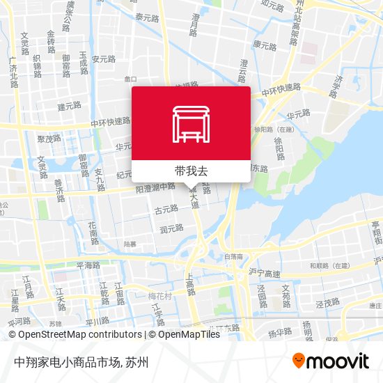中翔家电小商品市场地图