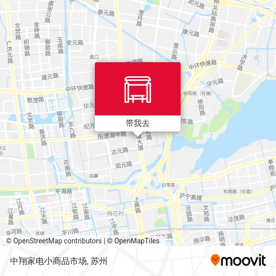 中翔家电小商品市场地图