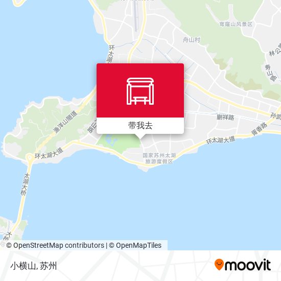小横山地图