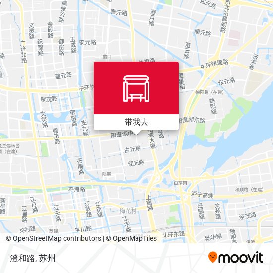 澄和路地图
