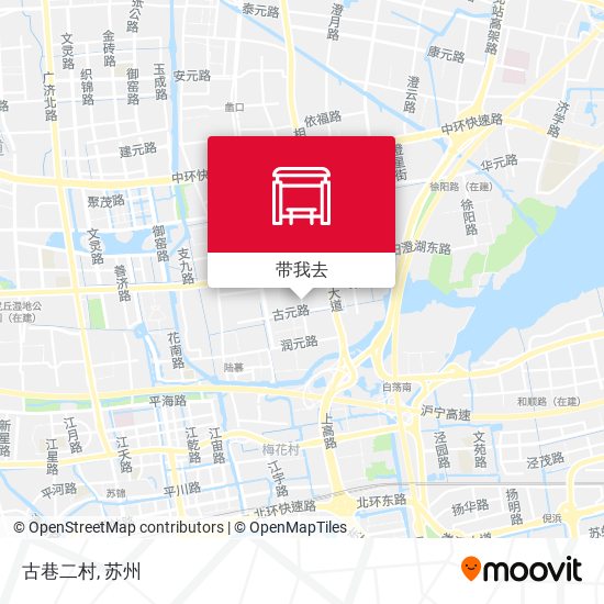 古巷二村地图