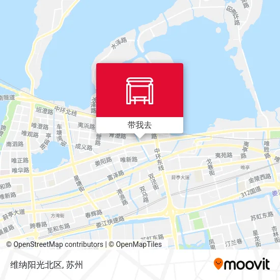 维纳阳光北区地图