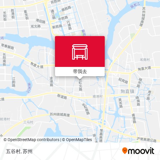 五谷村地图