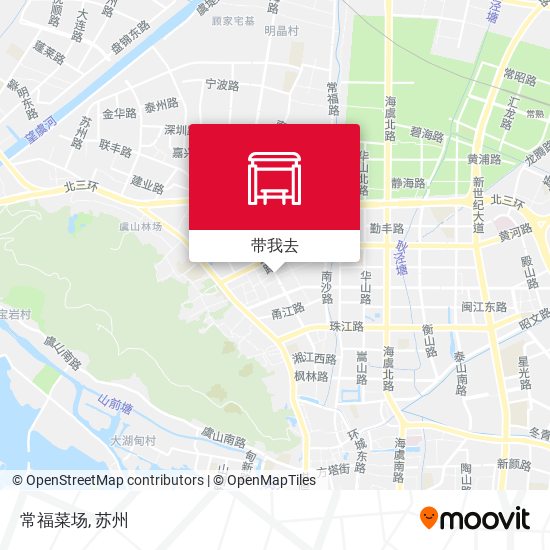 常福菜场地图