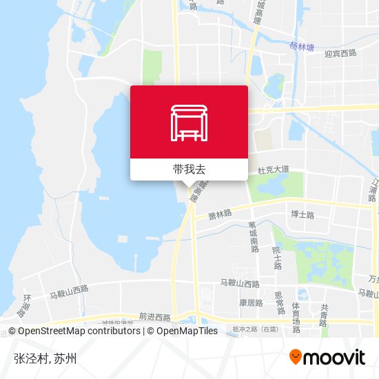 张泾村地图