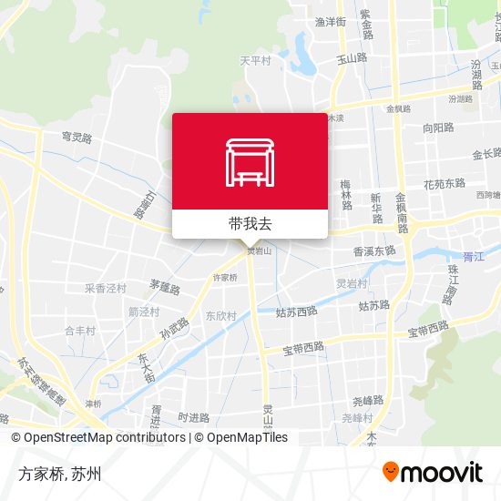 方家桥地图