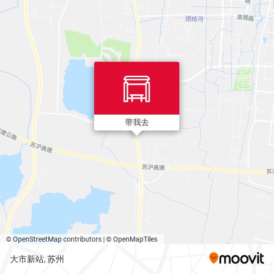 大市新站地图