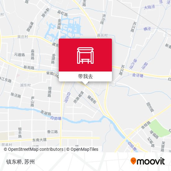 镇东桥地图