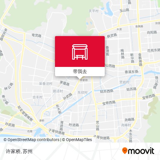 许家桥地图