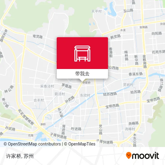 许家桥地图