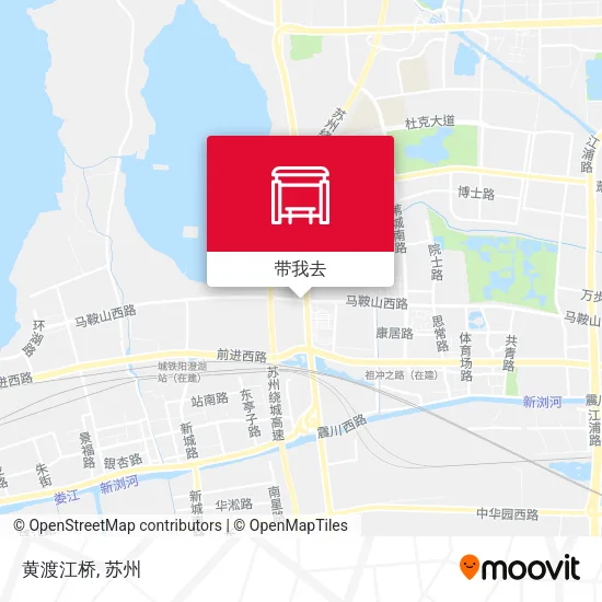 黄渡江桥地图