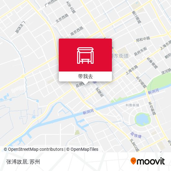 张溥故居地图