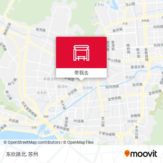 东欣路北地图
