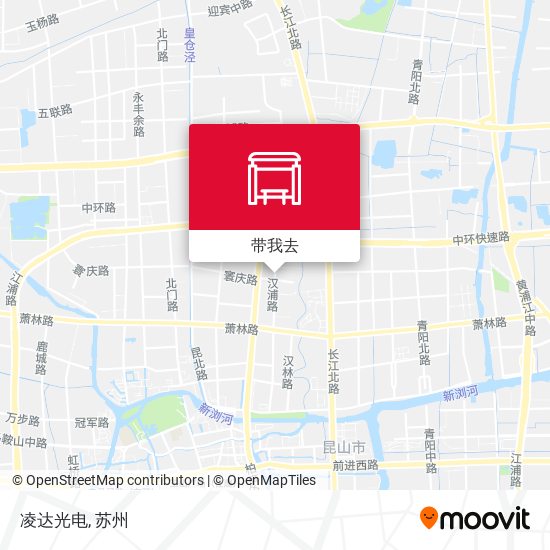 凌达光电地图