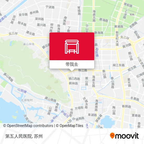 第五人民医院地图