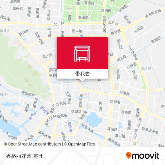 香格丽花园地图