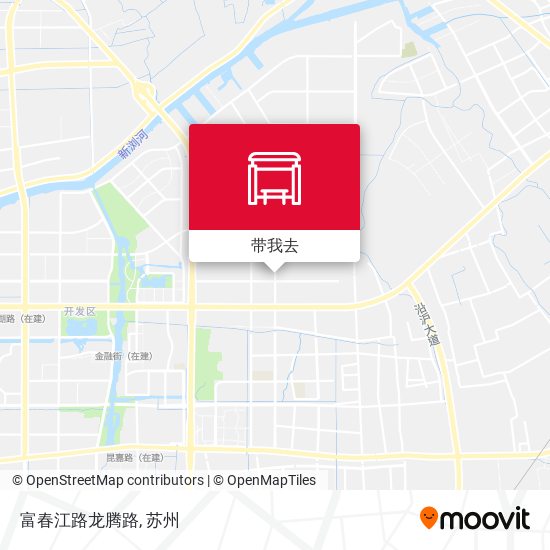 富春江路龙腾路地图
