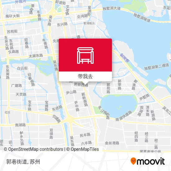郭巷街道地图