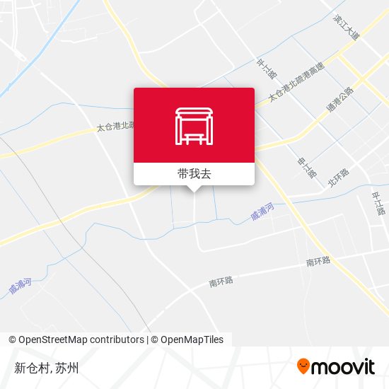 新仓村地图