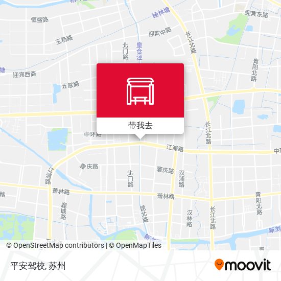 平安驾校地图