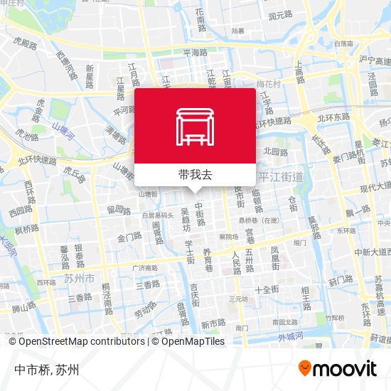 中市桥地图