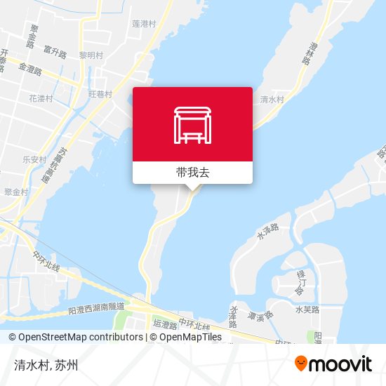 清水村地图