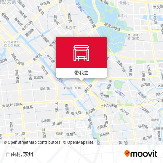 自由村地图