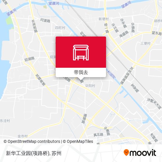 新华工业园(项路桥)地图