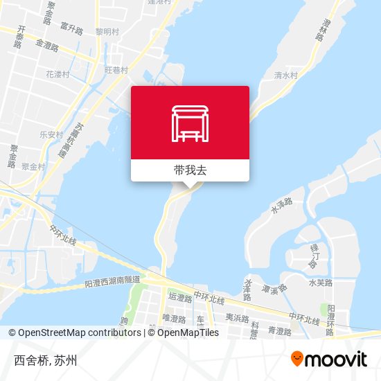 西舍桥地图