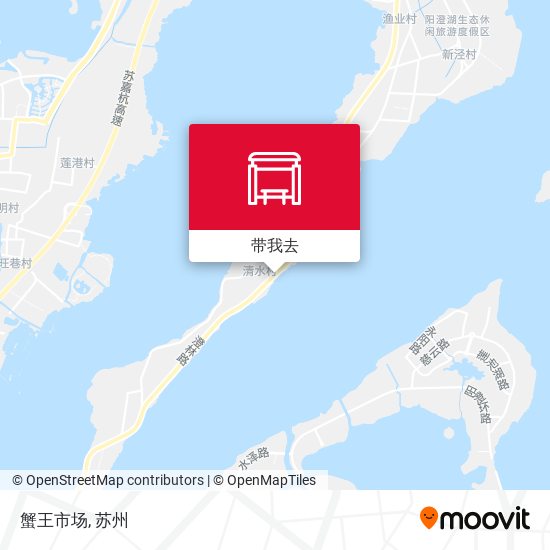 蟹王市场地图
