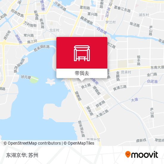 东湖京华地图